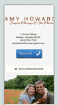 Mobile Screenshot of amyhowardtherapy.com